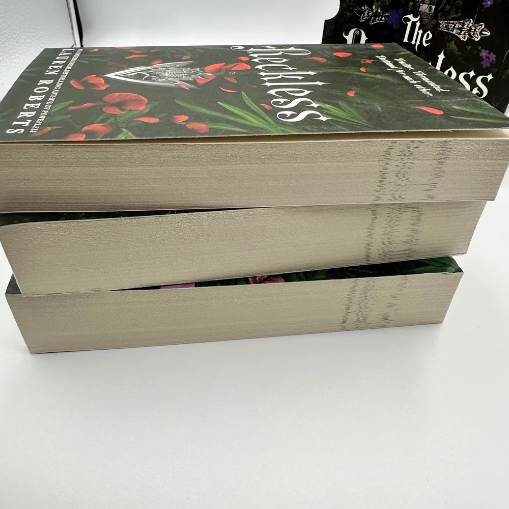 The Powerless Trilogy Lauren Roberts Box Set Powerless Reckless Fearless PB